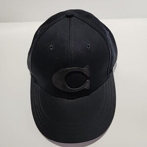 Brand New With Tags COACH Men's Varsity Cap Size. M/L Style No. CB 698 Black